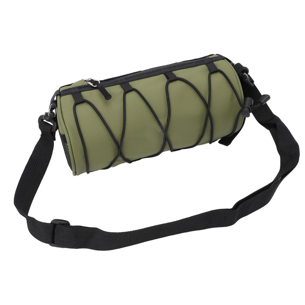 Велосипедная передняя рамная сумка многофункциональная большой вместимости цилиндрической формы складная сумка на верхнюю трубу велосипеда