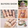 925 Silver Rings Stackable Infinite Heart Flower Crown Trinkets For Women Original Wedding Ring Jewelry Gift