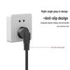 3C Certified Angled Three-Pin Plug with C13 Connector Power Cord for Computer and Rice Cooker