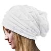 Winter Knitted Hat for Women Baggy Slouchy Beanie Hats Outdoor Warm Cap Bonnet Female Snow Skiing Warm Woolen Caps