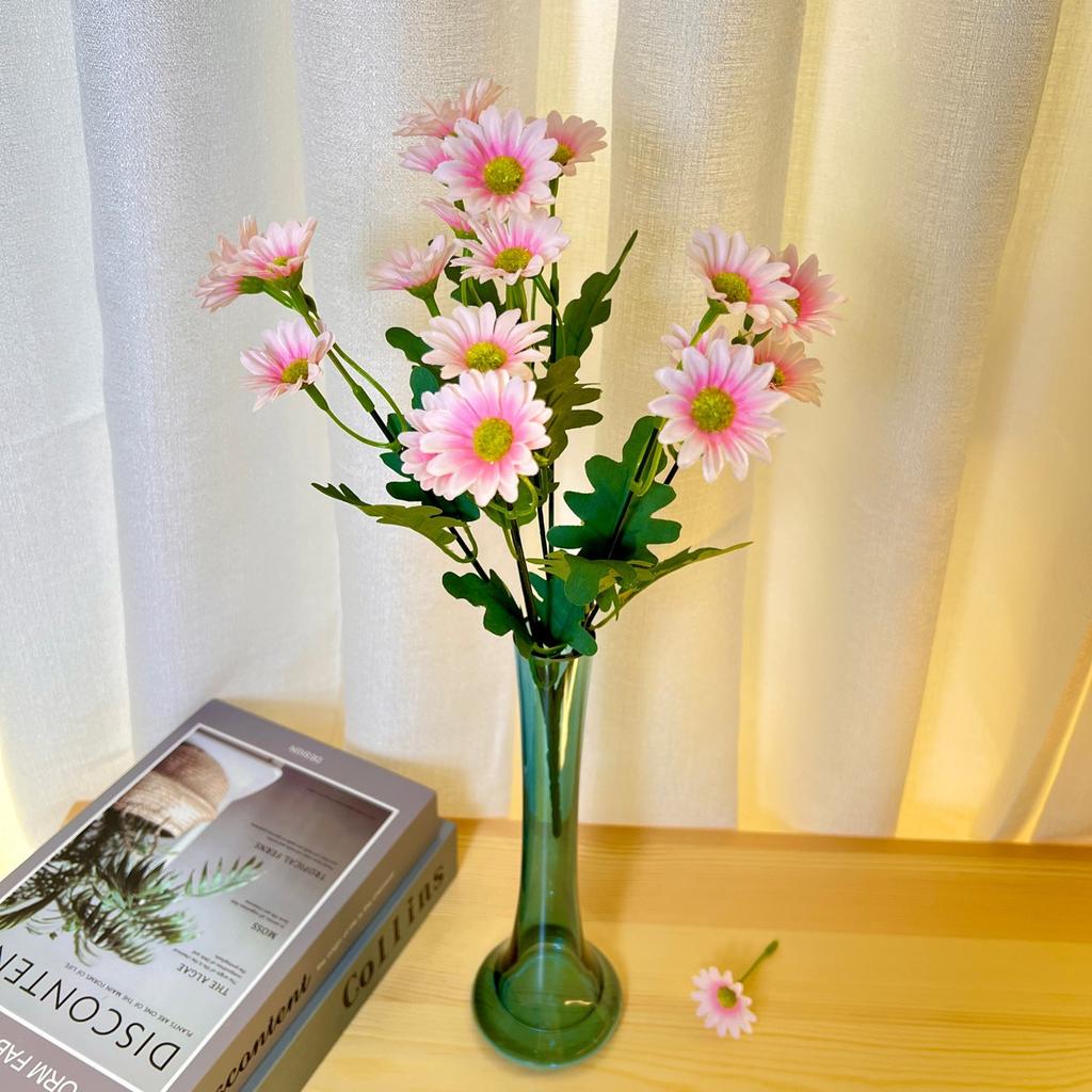 21 Головка Подсолнухов Маленькие Маргаритки Букеты Ромашки Свадебные Декоративные Материалы Украшение Дома Сделай Сам Искусственные Цветы