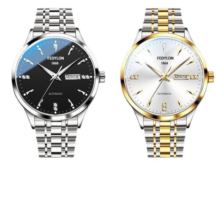 Мужские часы полностью автоматические немеханические часы светящиеся водонепроницаемые кварцевые часы студенческие модные мужские часы