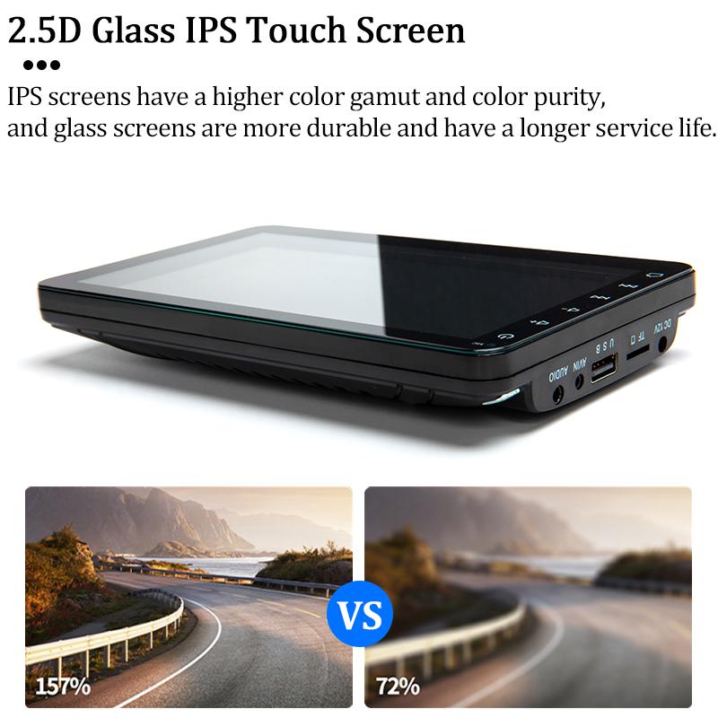 CarPlay Android Auto Car Radio Multimedia Video Player 7inch Portable Touch Screen Bluetooth 5.0