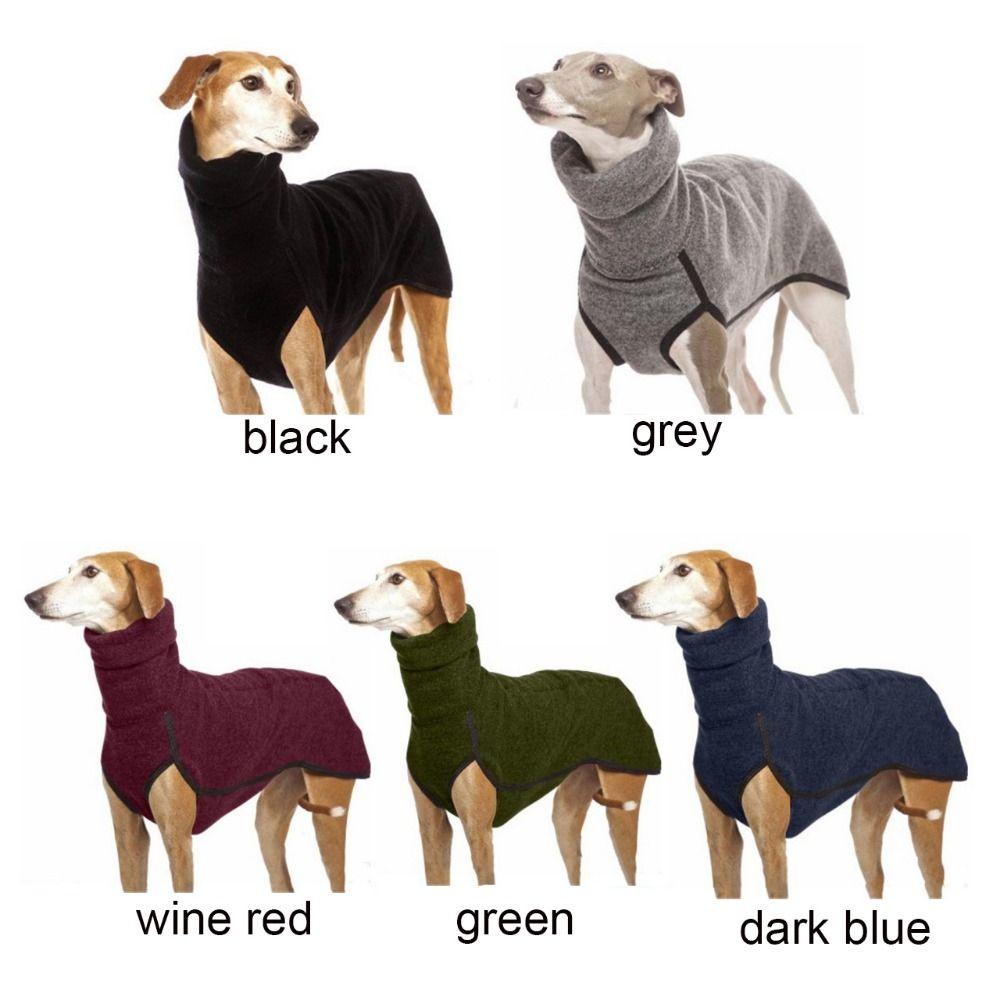 Soft Large Dog Turtleneck Shirt Warm Dogs Winter Warm Coat High Collar Pet Clothes Outdoor