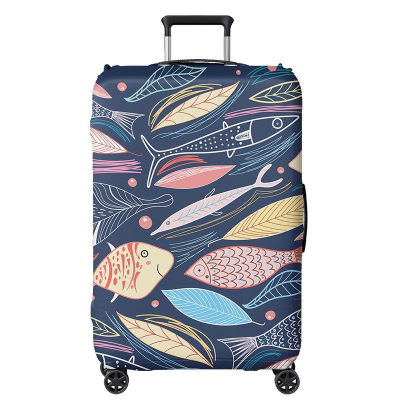 Индивидуальный усиленный кожаный чехол-сумка на колесиках от пыли