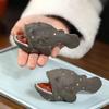 Китайская скульптура Удильщика из Исина, Пурпурная глина, Чайный питомец, Статуэтка акулы, Украшения, Фигурка животного, Поделка, Ручная работа, Декорация для чайного набора