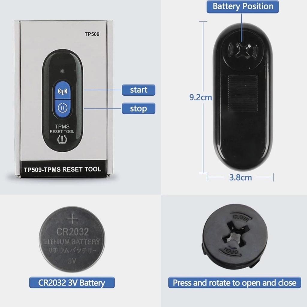 Модернизированный инструмент сброса давления в шинах для транспортных средств. Простое и быстрое отслеживание давления в шинах. Активация датчика. Простое управление для автомобилей.