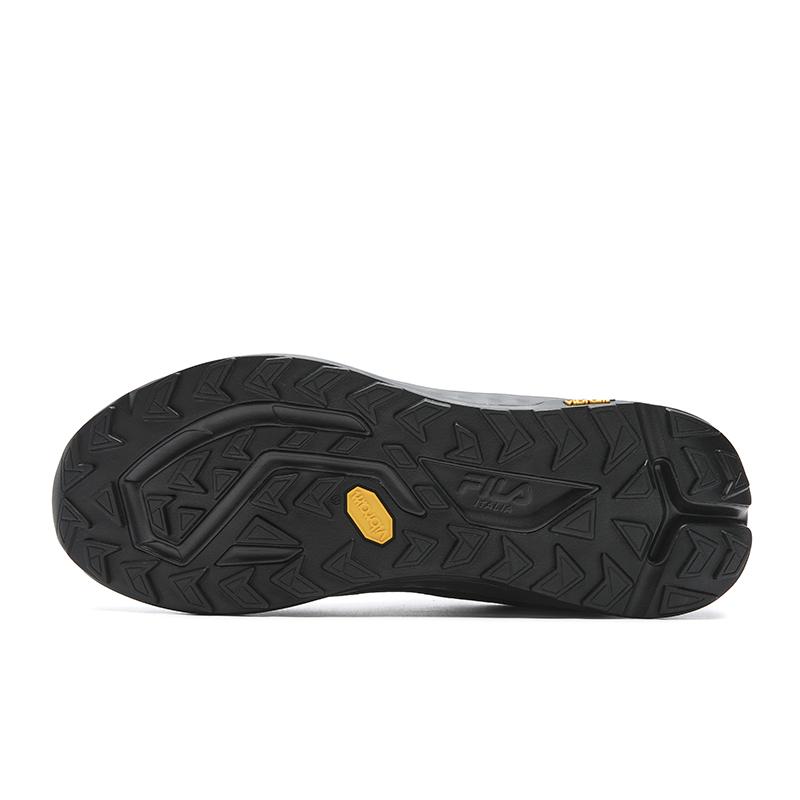 Fila BOA WOLF 2+ Амортизация Устойчивость к истиранию Покрытие Легкие Низкие Outdoor Обувь Мужская Черный Песочный Серый A12M611219FBS