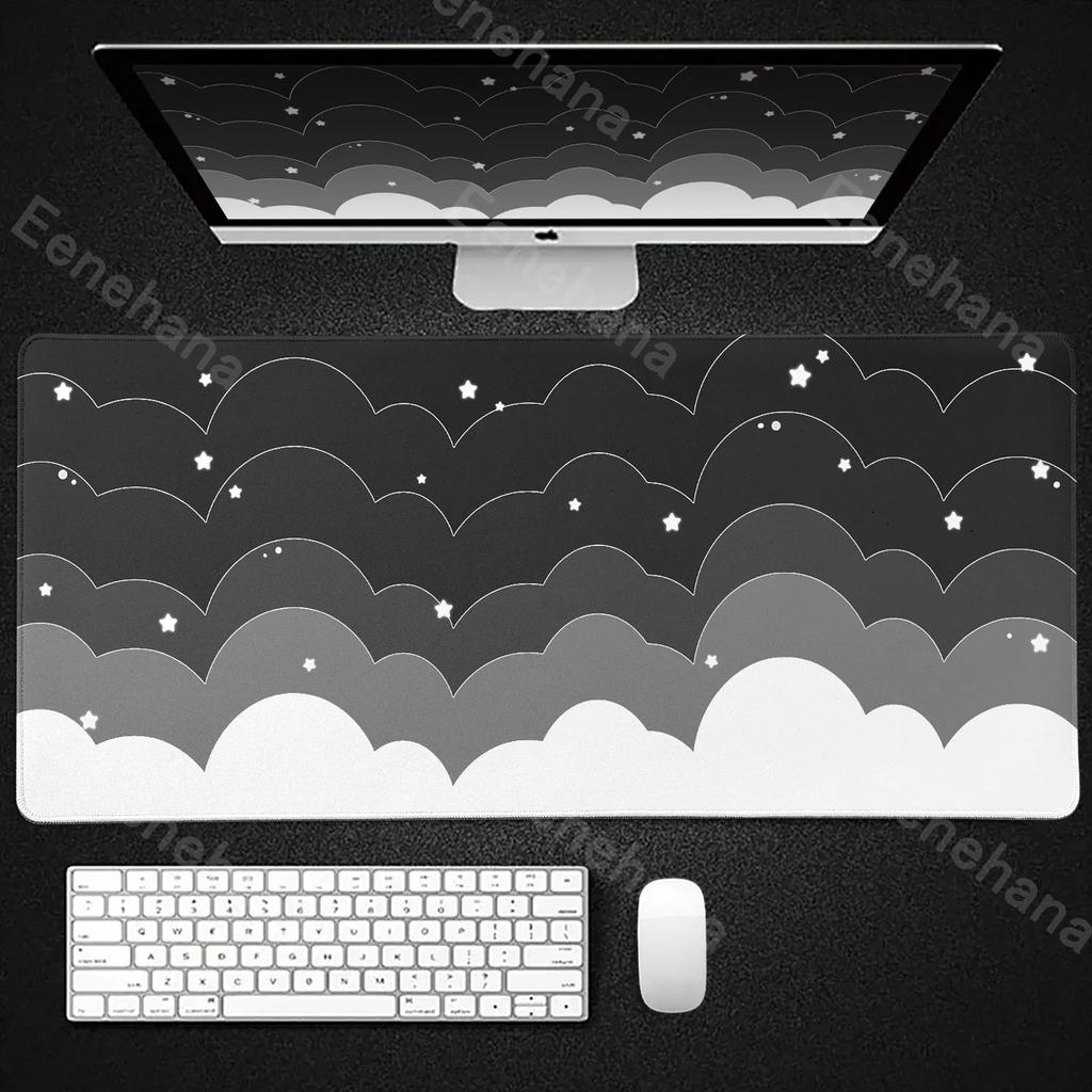 Коврик для мыши, коврик для стола, коврик для мыши, коврик для рабочего стола, милый фиолетовый резиновый коврик, коврик для клавиатур, большой коврик XXL, коврик для девочки.