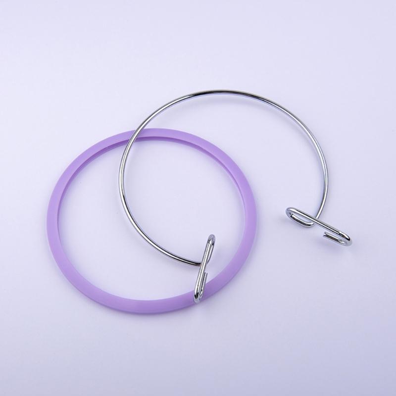 Металлические пяльцы для вышивания, регулируемая рама для вышивания крестом, принадлежности для рукоделия для любителей