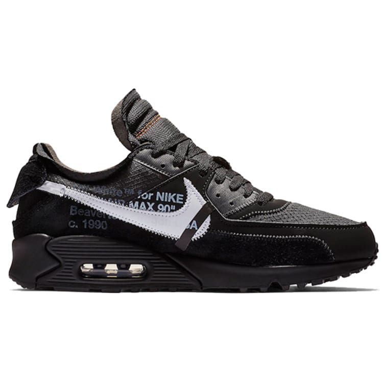 Nike Air Max 90 Off White Черный AA7293-001