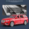 Литая под давлением модель автомобиля XC90, масштаб 1/32, игрушечный автомобиль с откатным механизмом со звуком и светом для детей, коллекция подарков для мальчиков и девочек