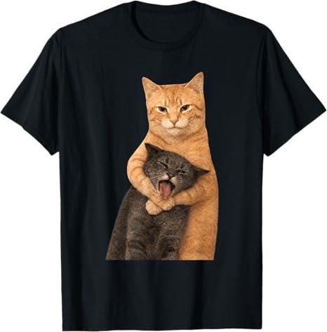 Sassy White Cat Meme Tshirt Funny Judgeunisextal Cat Face Graphic Tee Cute Cat Print Crew Neck Casual Shortsleeve For Cat Lovers