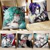 Красочная аниме наволочка Tokyo Ghoul, квадратная подушка, спальня, диван, досуг, удобная подушка, украшение для автомобиля и дома