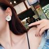 Сладкие Простые Женские Милые Девушки Лепесток Цветка Модные Аксессуары Серьги Ювелирные Изделия Серьги-гвоздики