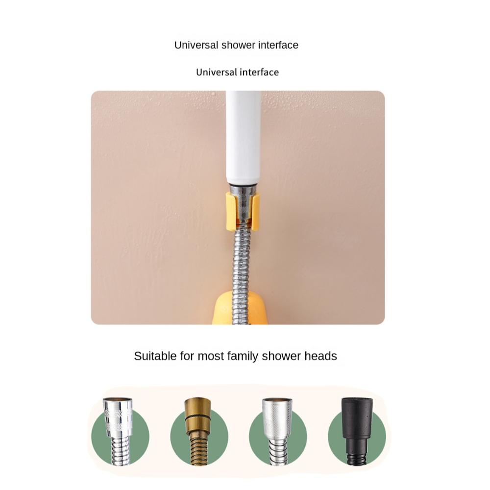 Подставка для душевой лейки без проколов, кронштейн для душевого основания в форме утки, аксессуары для хранения в ванной комнате