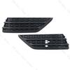 2PCS For Honda Pilot 2016 2017 2018 Front Bumper Fog Lamp Light Trim Grille Cover Frame Lid Bezel Hood