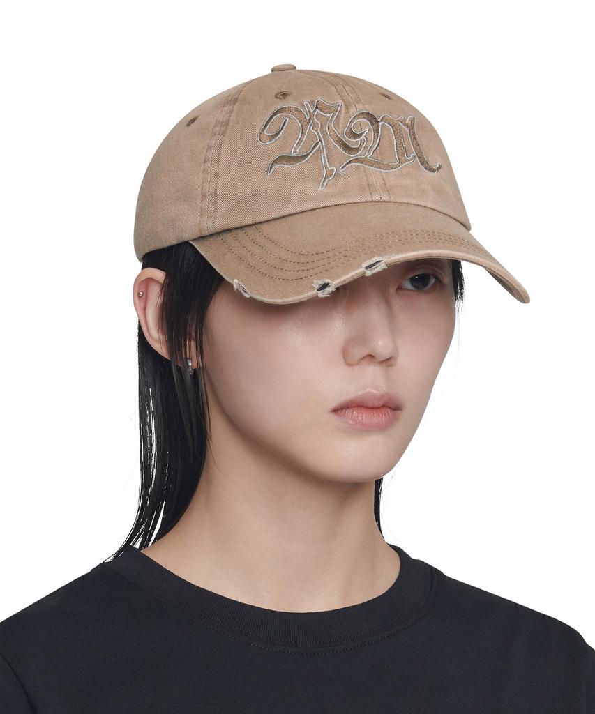 Кепка с козырьком Nomaenyueol Bleached с логотипом Nm - Цвет грязи