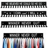 Medal Display Rack Metal Medal Hanger Holder Organizer Wall Mounted Large Capacity Award Holder For Race Soccer Sports Karate