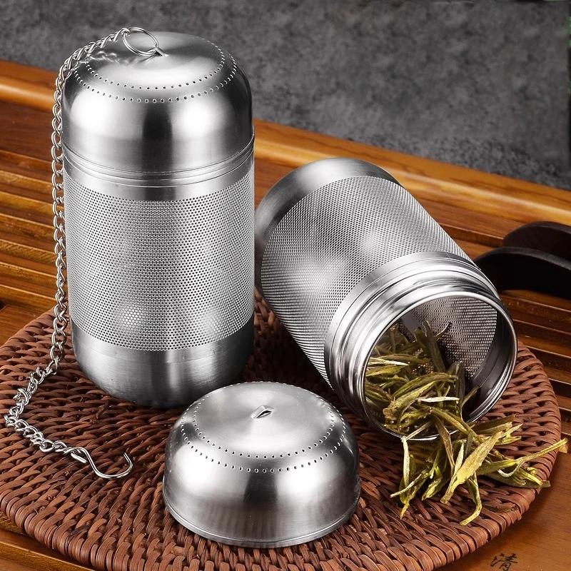 Stainless Steel Tea Infuser Tea Leaves Spice Seasoning Ball Strainer Teapot Fine Mesh Coffee Filter Teaware Kitchen Accessories