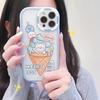 Силиконовый чехол Zhitai Cartoon Big Eyes для iPhone 13/14 Pro Max