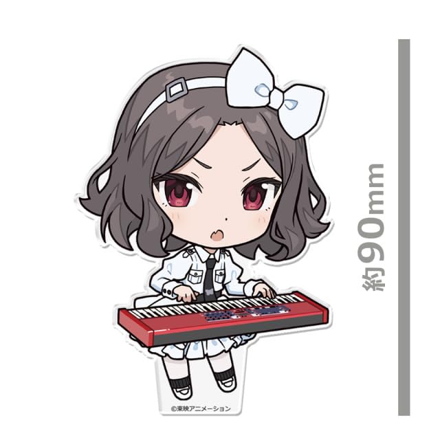 Band Anime Puni Acrylic Figure by Satoshi Ebitsuka "Girls Cry" Colle! (with Stand)