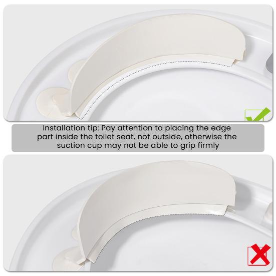 Защитный щиток от брызг для унитаза для мужчин и мальчиков, универсальный дефлектор для мочи с прочными присосками, многоразовый ПВХ-экран для сиденья унитаза