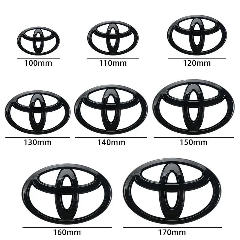 1pc Car Logo For Toyota Car series Corolla Camry RAV4 Front Head Grill Hood Bonnet Emblem Rear Tail Bumper Trunk Boot Mark Badge