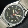 ЯПОНСКИЕ ВИНТАЖНЫЕ ОТРЕМОНТИРОВАННЫЕ МУЖСКИЕ АВТОМАТИЧЕСКИЕ ЧАСЫ SEIKO 6309A ЧЕРНЫЙ ЦИФЕРБЛАТ a442731-1