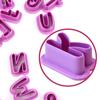 Cute Alphabet Letter Plastic Cookie Cutter Fondant Cake Decorating Tool Diy Mold