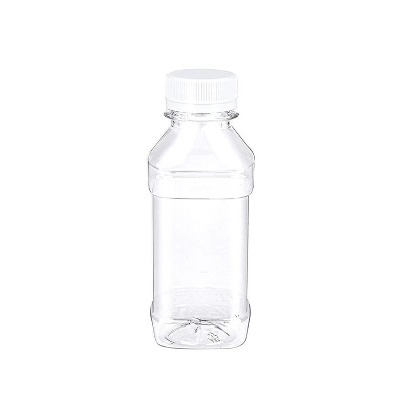 10/20Pcs 100Ml Clear Refillable Empty Bottles Plastic Leakproof Portable Juice Water Drink Containers Beverage Bottles