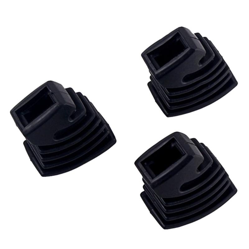 3Pcs/set Component Drum Kits Stand Mat Replacements Tripod Snare Stand Rubber Creative Chair Foot Drum Stool Leg Pads