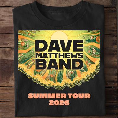 Dave Matthews Band Summer Tour Gift For Fan Black T-Shirt S-5XL GC4924