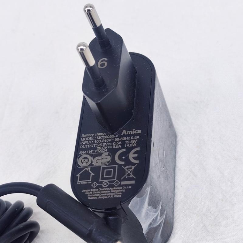 MC2805B-V 0.5A EU зарядное устройство для Midea Vacuum V5 P5s P5 pro P6 P6 Snow 25v