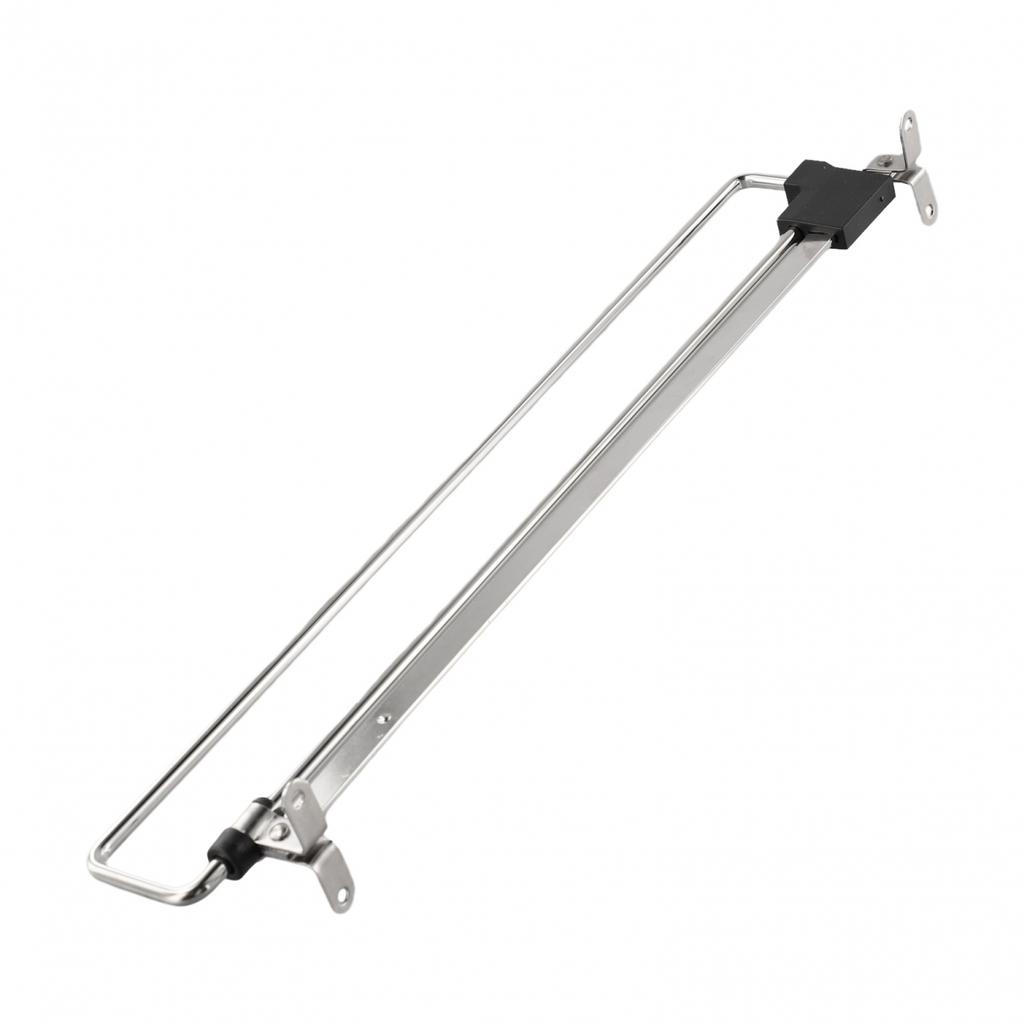 Iron and Plastic Pull Out Hanger Rail Extending Rack for Wardrobes and Cabinets