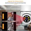 5MP E27 Bulb Surveillance 4X Digital Zoom Camera 2.4G 5G WiFi Wireless Baby Monitor Cameras AI Tracking Home Color Night Vision CCTV Cam