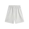 Li Ning Sports Lifestyle Series влагоотводящие свободные спортивные шорты мужские шорты светло-желтый с цветочным узором-серый AKSU229-2
