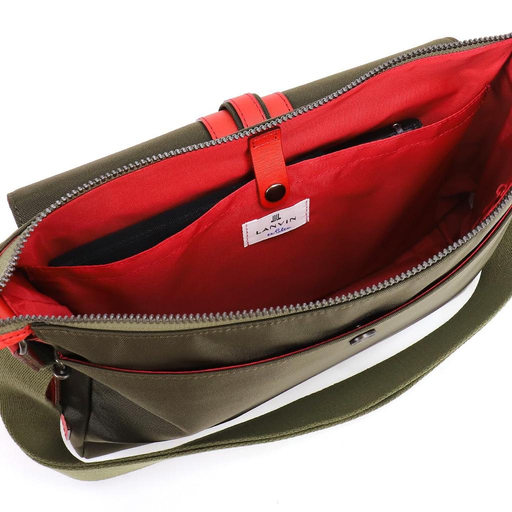 LANVIN En Bleu Drop Shoulder Bag A4 No.588112 Black