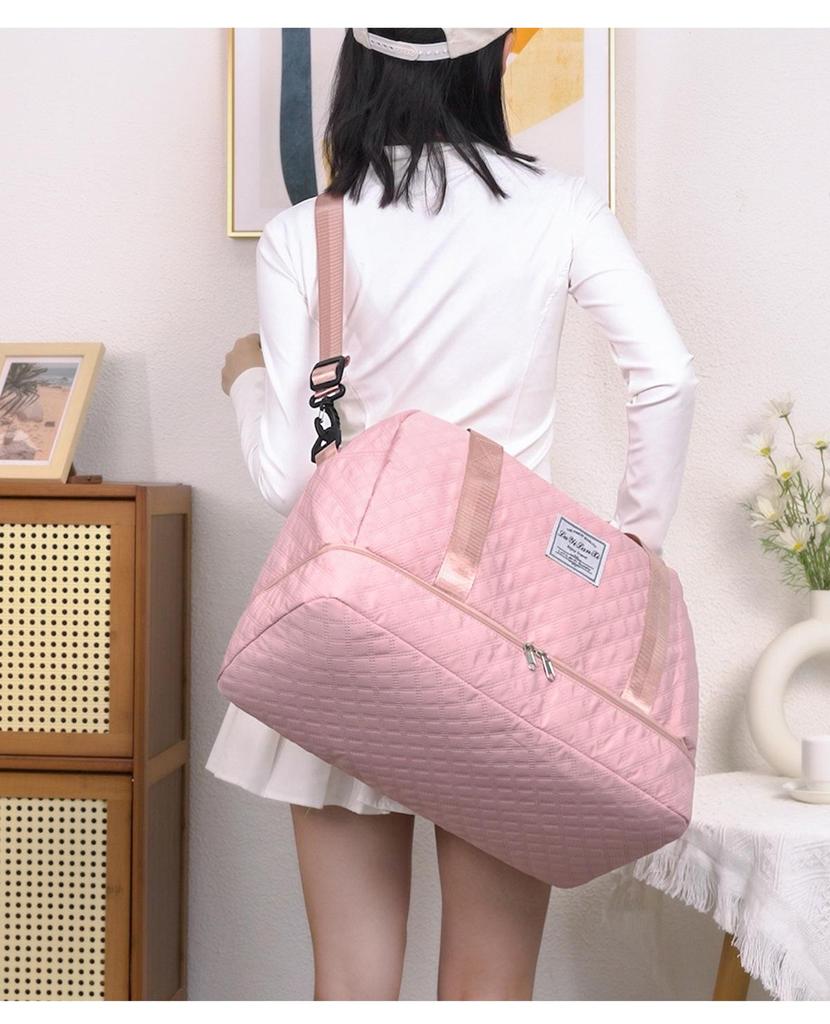 Дорожная сумка-дафл большой вместимости - для спортзала, йоги, спорта, ручная сумка для коротких поездок