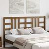 VidaXL Headboard Honey Brown 146x4x100 Cm Solid Pine Wood 817843