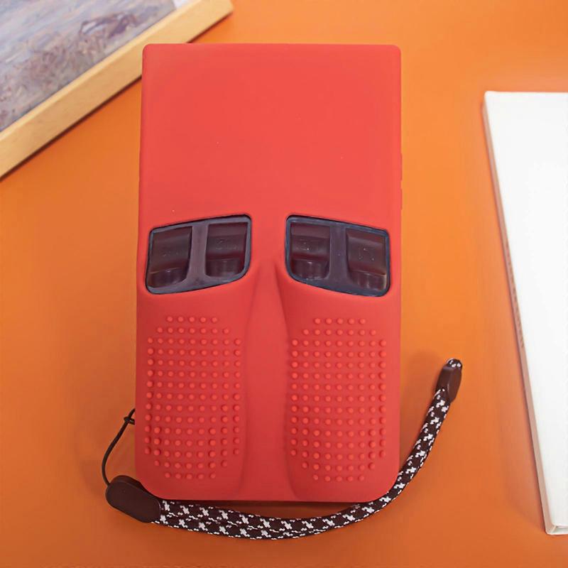 Защитная крышка для R36 Защитный чехол Ударопрочный корпус Игровая консоль Силиконовый чехол Рукав для геймпада со шнурком Бежевый цвет