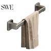 Towel Bar Self-Adhesive Rack Hand Strong Load-bearing Self-adhesive Bathroom Organizer Easy to Install Wall Mounted Hanger