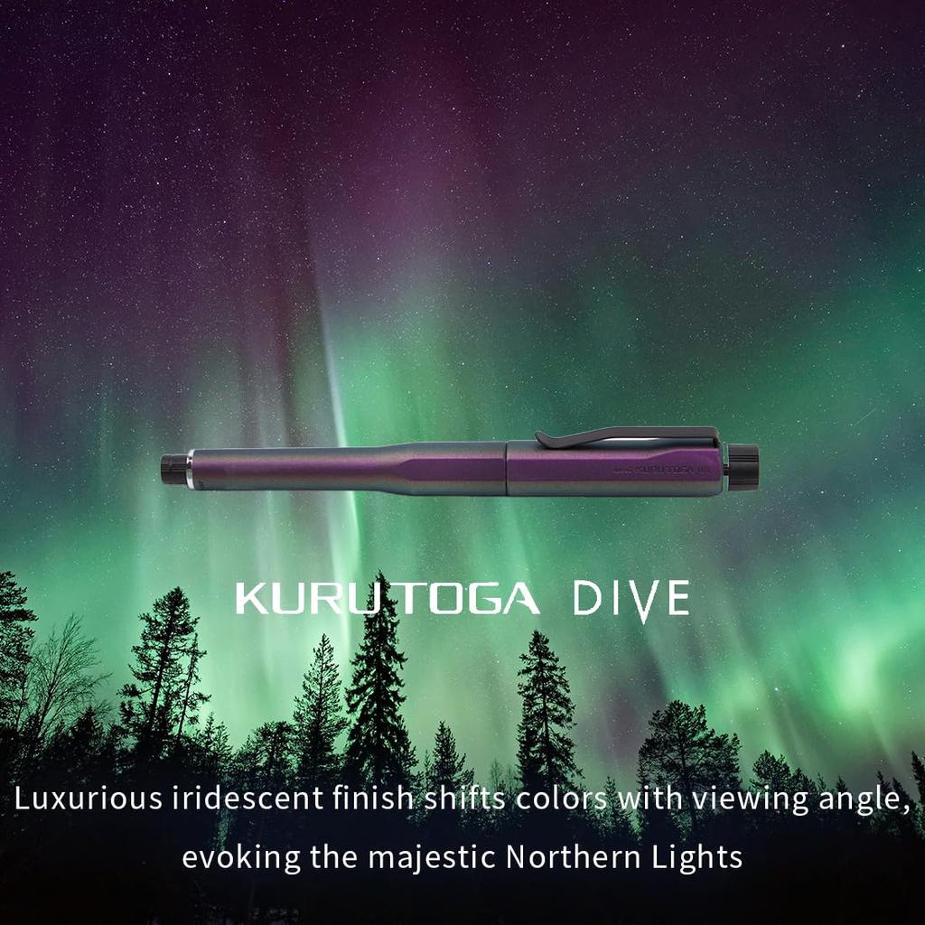 Mitsubishi Pencil Механический карандаш Kurtoga Dive Aurora Purple 309534000 0,5 мм
