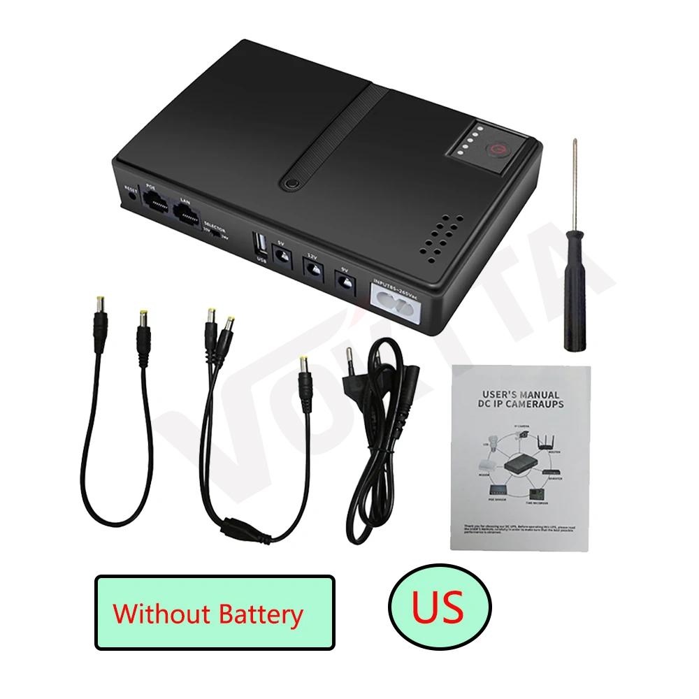 DC18W/36W DC1018L/DC1036L 1A/2A 5V/9V/12V Мини-портативный ИБП большой емкости, универсальный адаптер питания от сети для WiFi, роутера