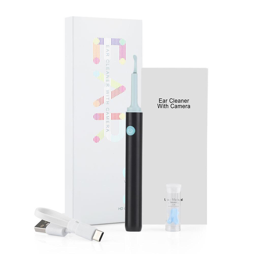 Беспроводной набор для чистки ушей с 6 светодиодными лампочками и камерой — эффективно удаляет ушную серу и мусор, улучшая слух и зрение