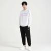 Li Ning Sweatshirts Unisex White Crew Neck Moderate AWDVG91-2