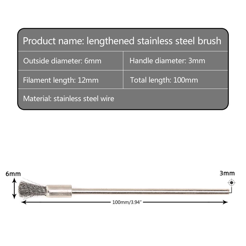 Brass Brush Steel Wire Wheels Brushes Drill Rotary Tools Metal Rust Removal Brush Set For Engraver Polishing Accessories