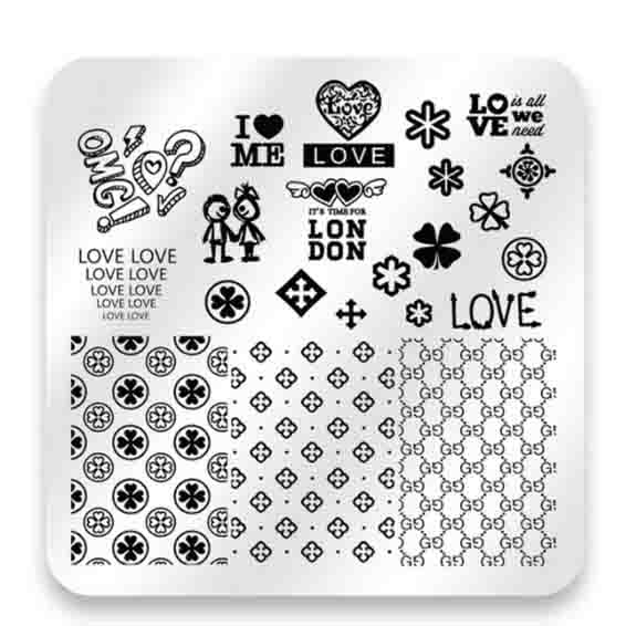 Пластины для штамповки ногтей, шаблоны для штампов, шаблоны для маникюра, пластины для штамповки ногтей, трафареты, инструменты для дизайна ногтей своими руками