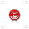 3D Metal Car Grille Emblem 4X4 TRAIL RATED Logo Body Sticker Auto Badge Decals Accessories