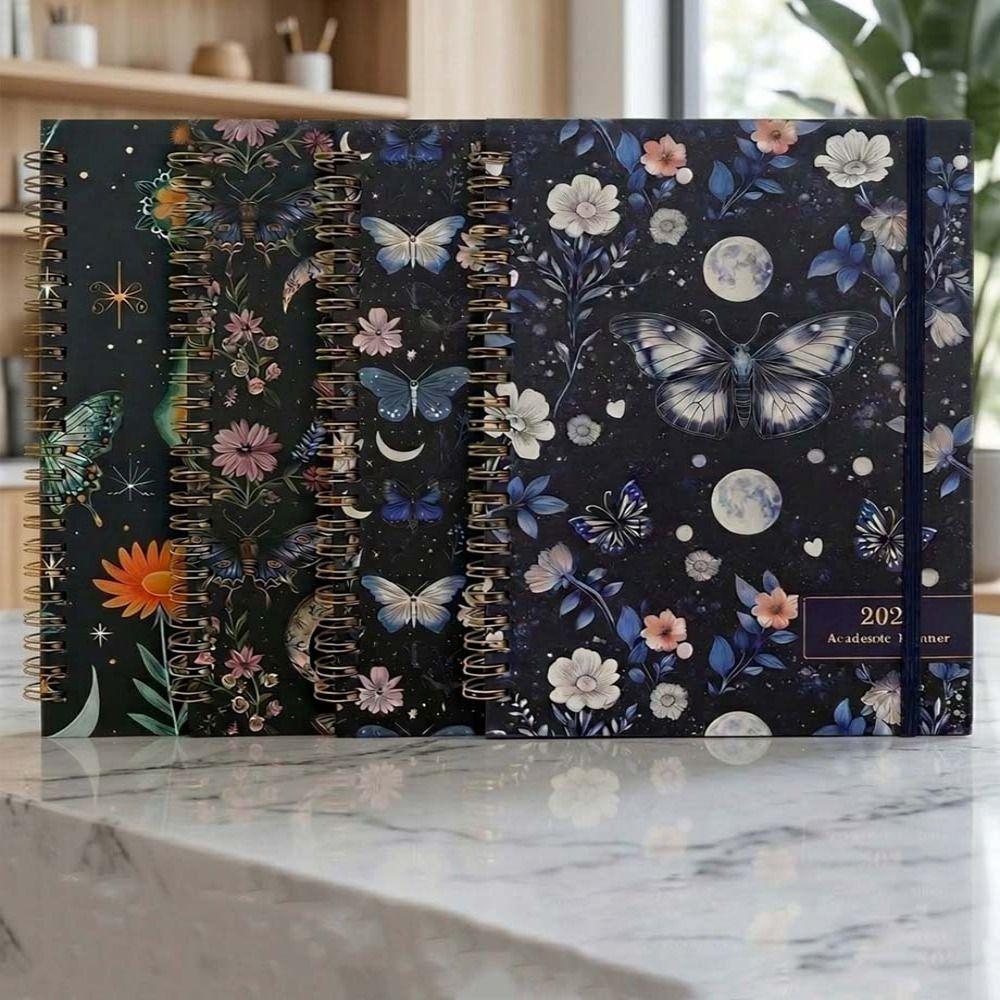Paper Made 2027 Weekly Planner Twin Wire Binding A5 Agenda Book Goal Tracking